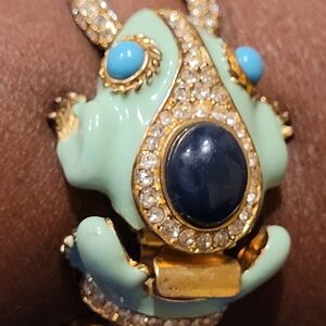 Vintage J Crew frog bracelet. Retired